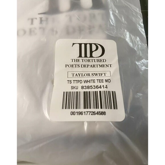 Taylor Swift T-Shirt Tortured Poets Department Official Tour Shirt Size S - Picture 8 of 12